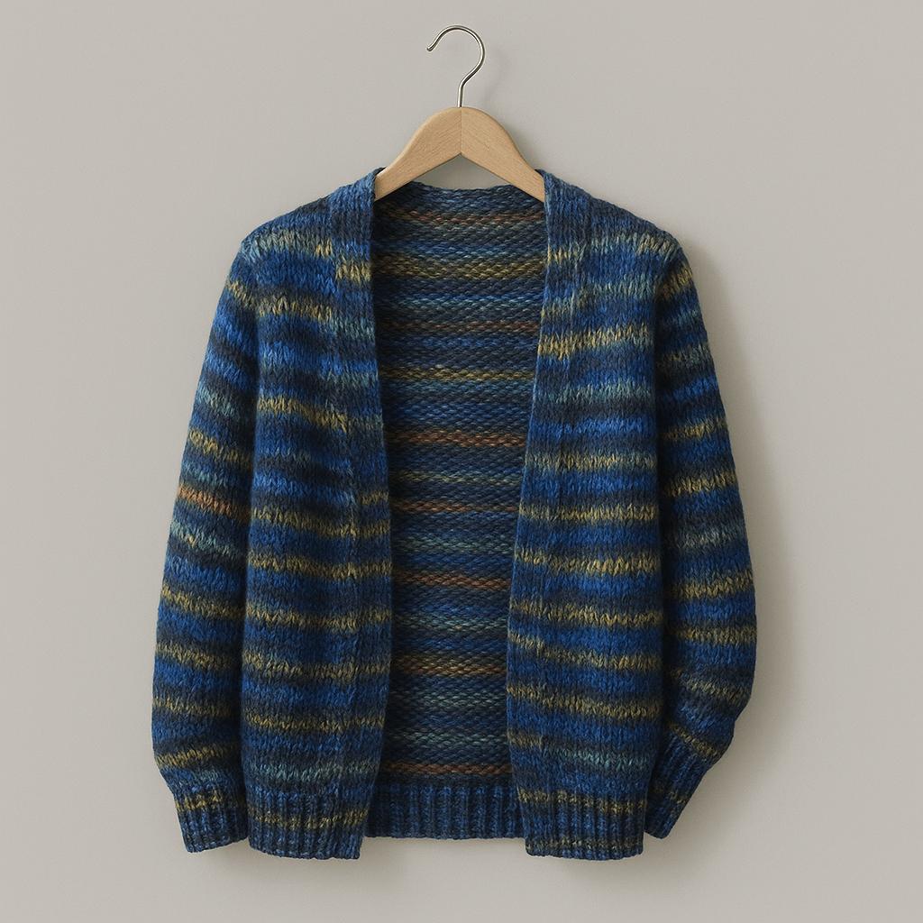 Pamela | Cardigan multicolorido para mulher | Moderno