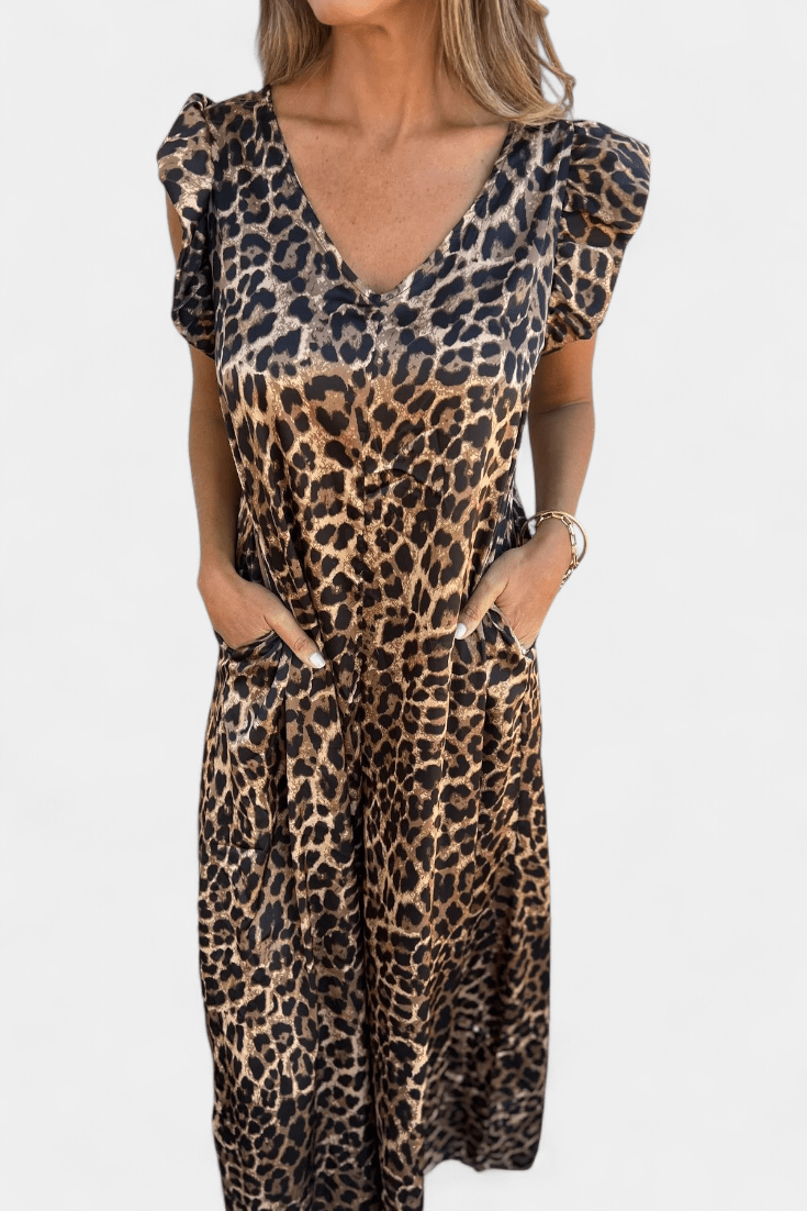 Ronja | Macacão de Leopardo