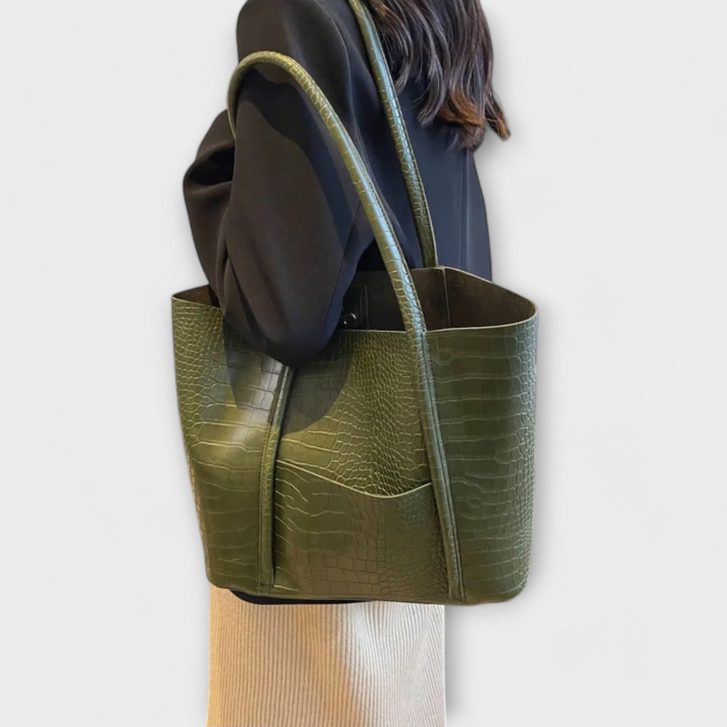 Kaelen - Saco Elegante em Couro