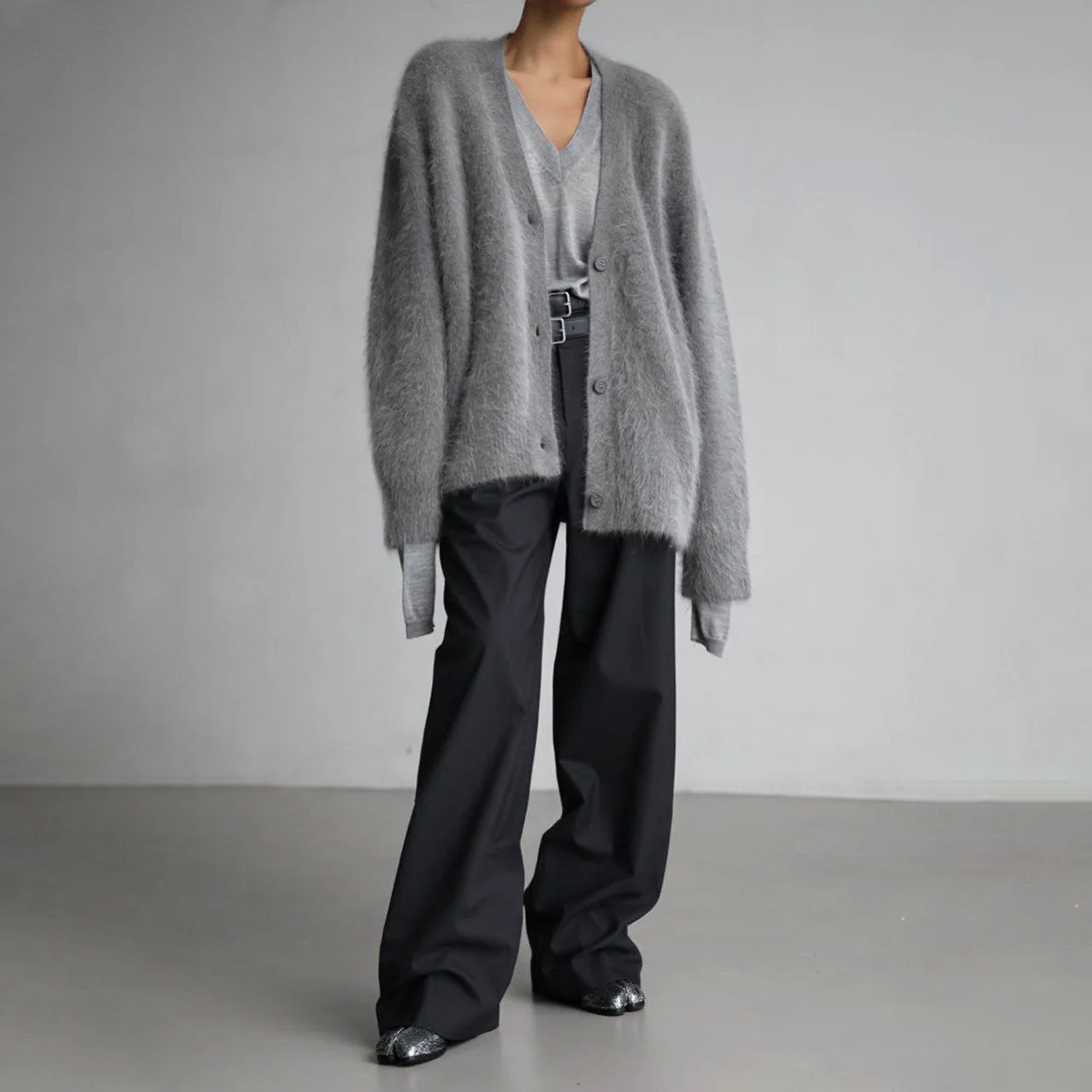 Luna - Cardigan em Cachemira Elegante