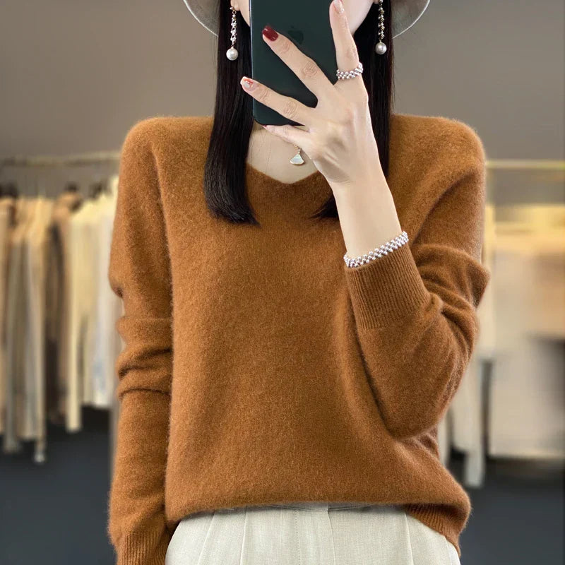 Elowen - Pulôver em Cashmere Elegante