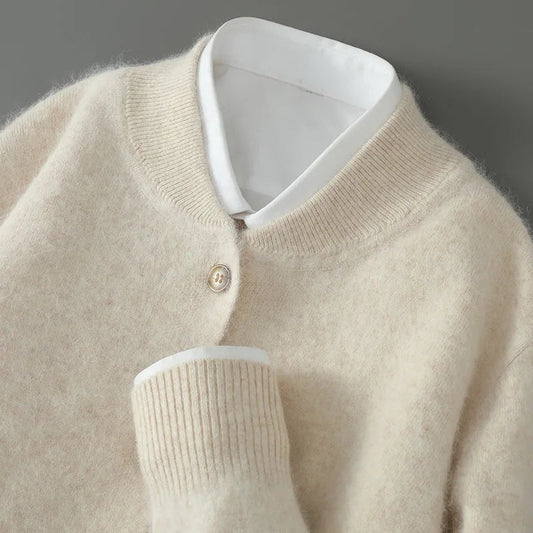 Colby - Cardigan Elegante em Cachemira