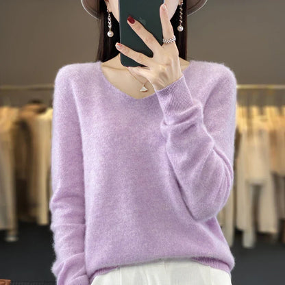 Elowen - Pulôver em Cashmere Elegante