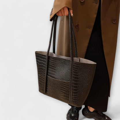 Kaelen - Saco Elegante em Couro