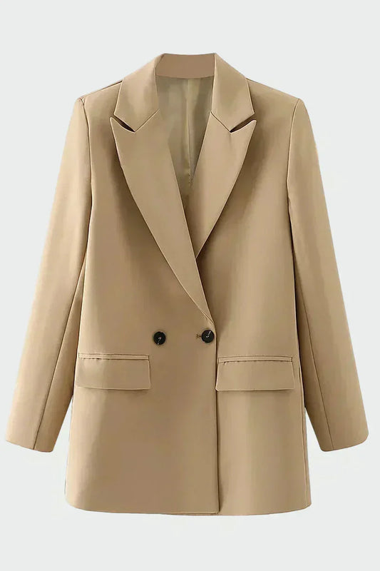 Elizabeta - Casaco oversize de corte moderno