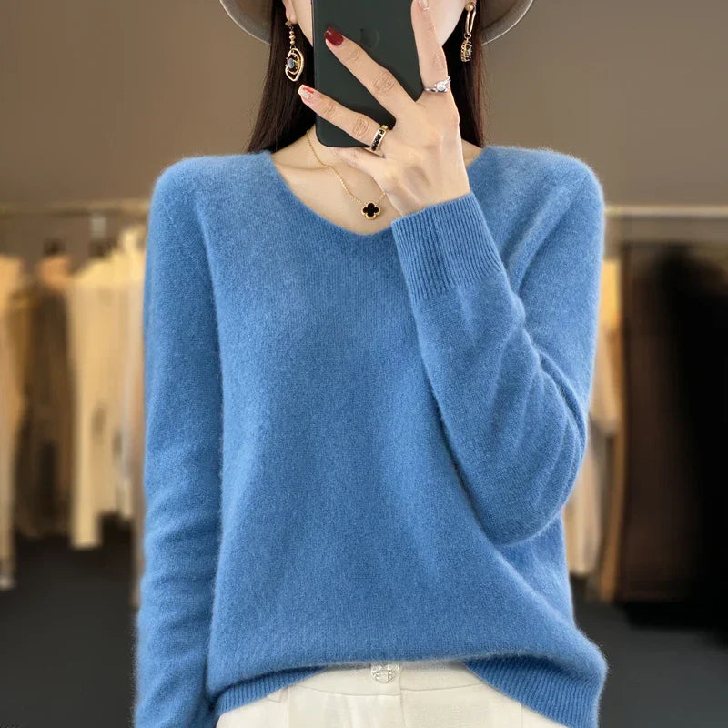 Elowen - Pulôver em Cashmere Elegante
