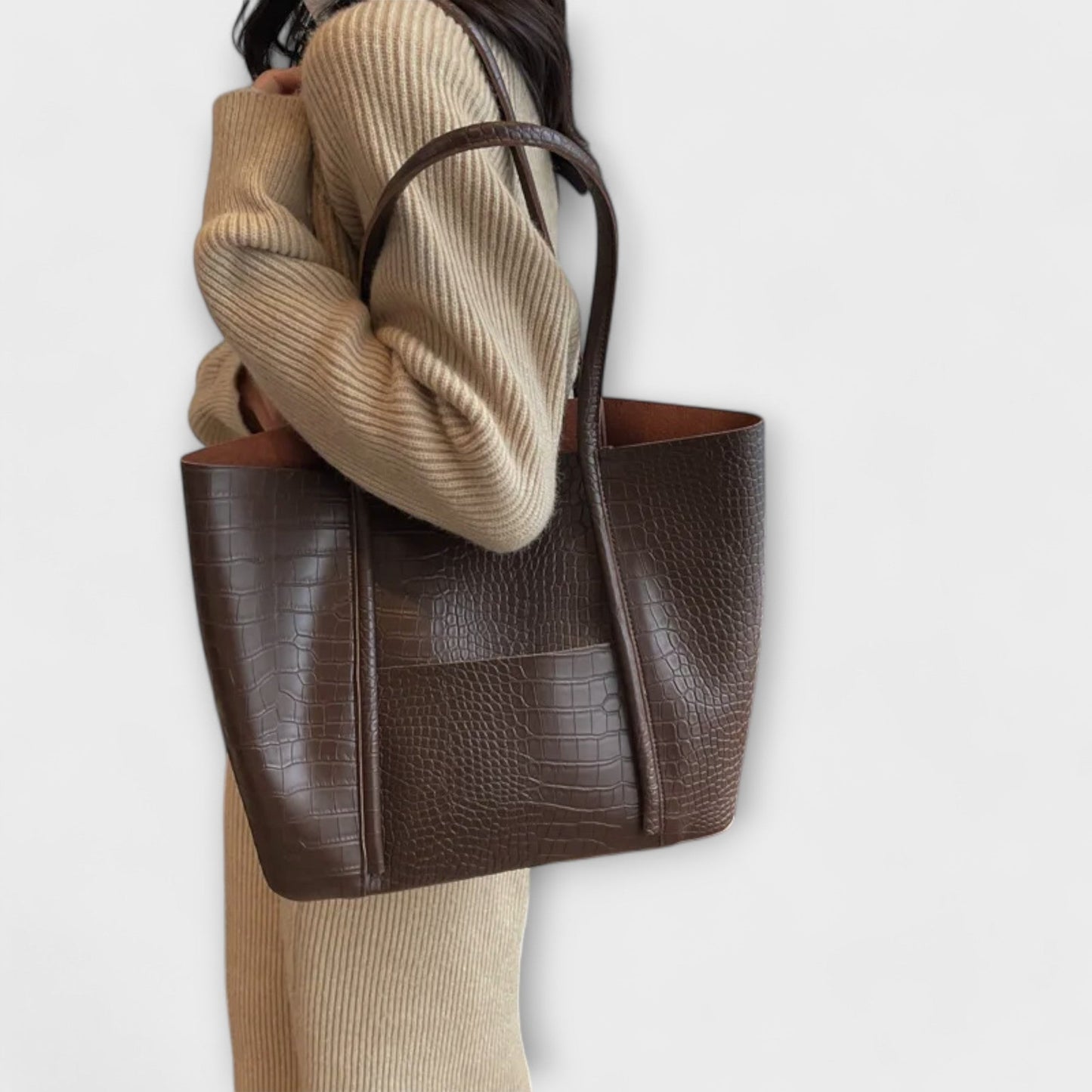 Kaelen - Saco Elegante em Couro