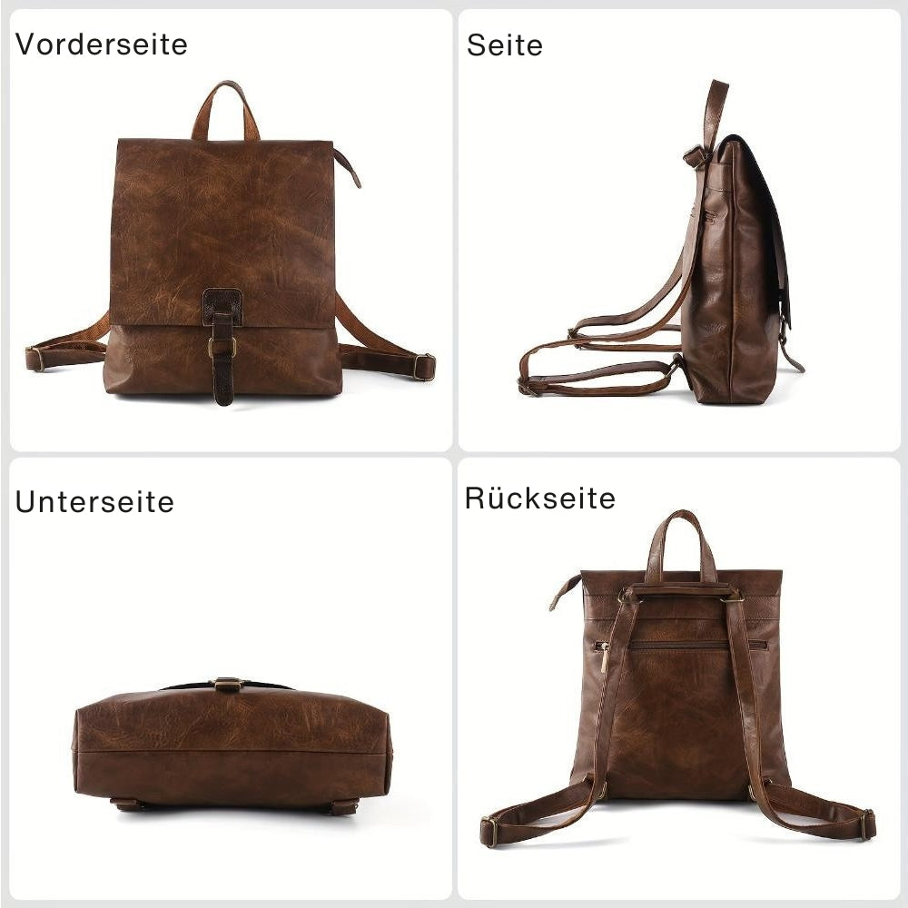 Ermelinde - Mochila Retro Versátil