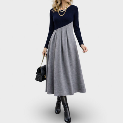 Eliara - Vestido Longo Elegante e Intemporal