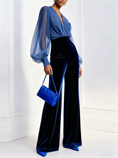 Maud™ | Mono elegante com decote em V