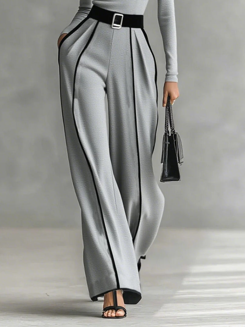 Vera™ | Conjunto elegante com detalhe de contraste