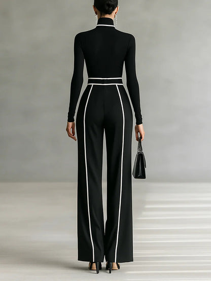 Vera™ | Conjunto elegante com detalhe de contraste
