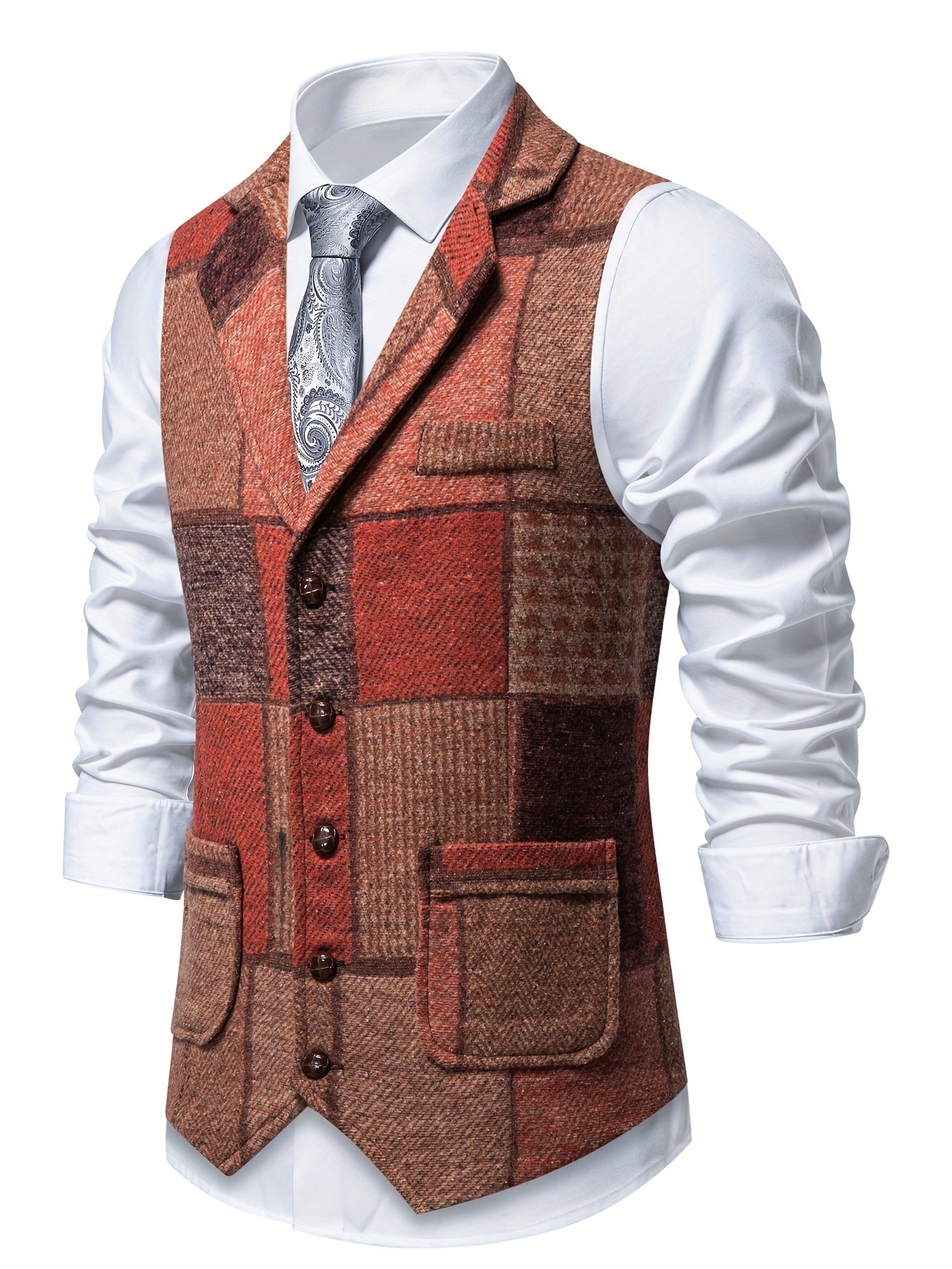 Hugo - Colete de Tweed