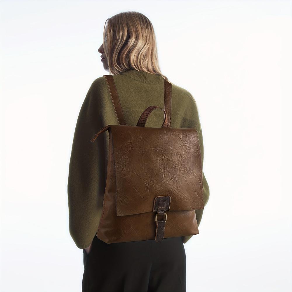 Ermelinde - Mochila Retro Versátil