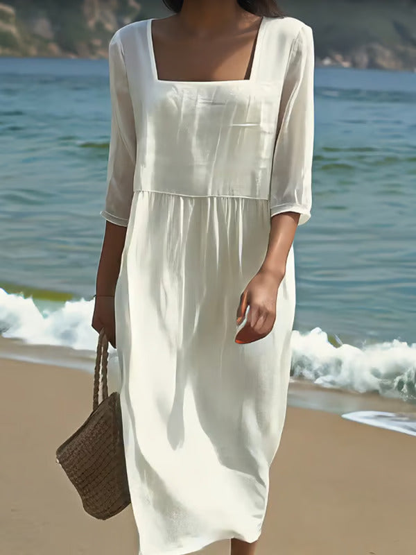 Vestido informal de mulher.