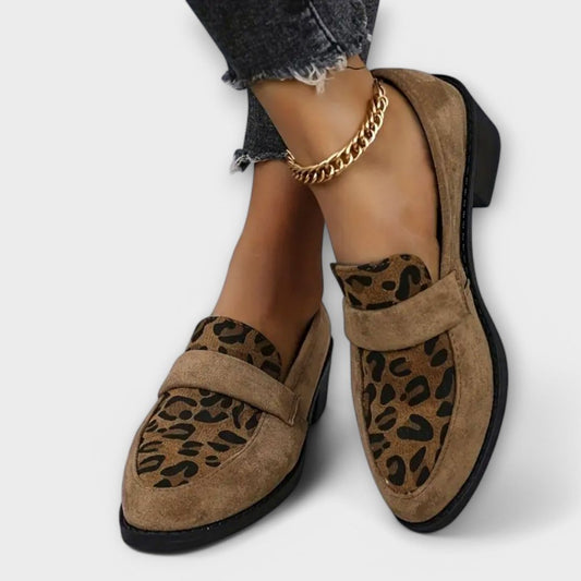Mila - Sapatos com Padrāo Leopardo