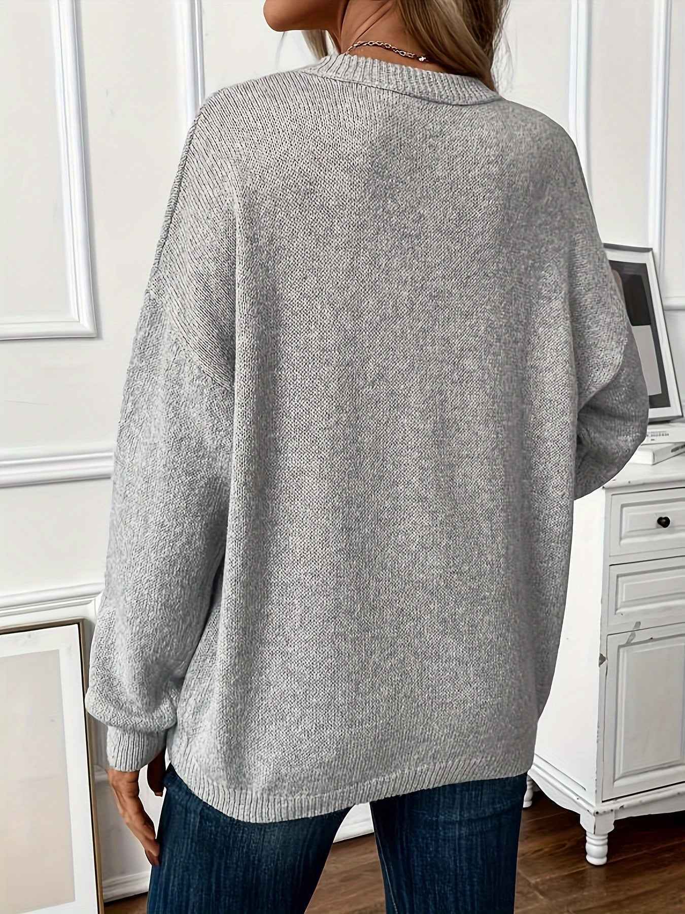 Azariah - Pullover Descontraído Elegante