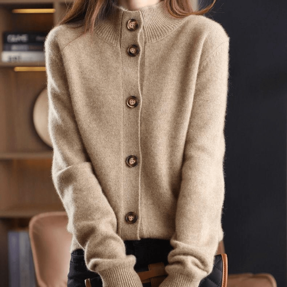 Maëlle - Colete Chic em Cashmere