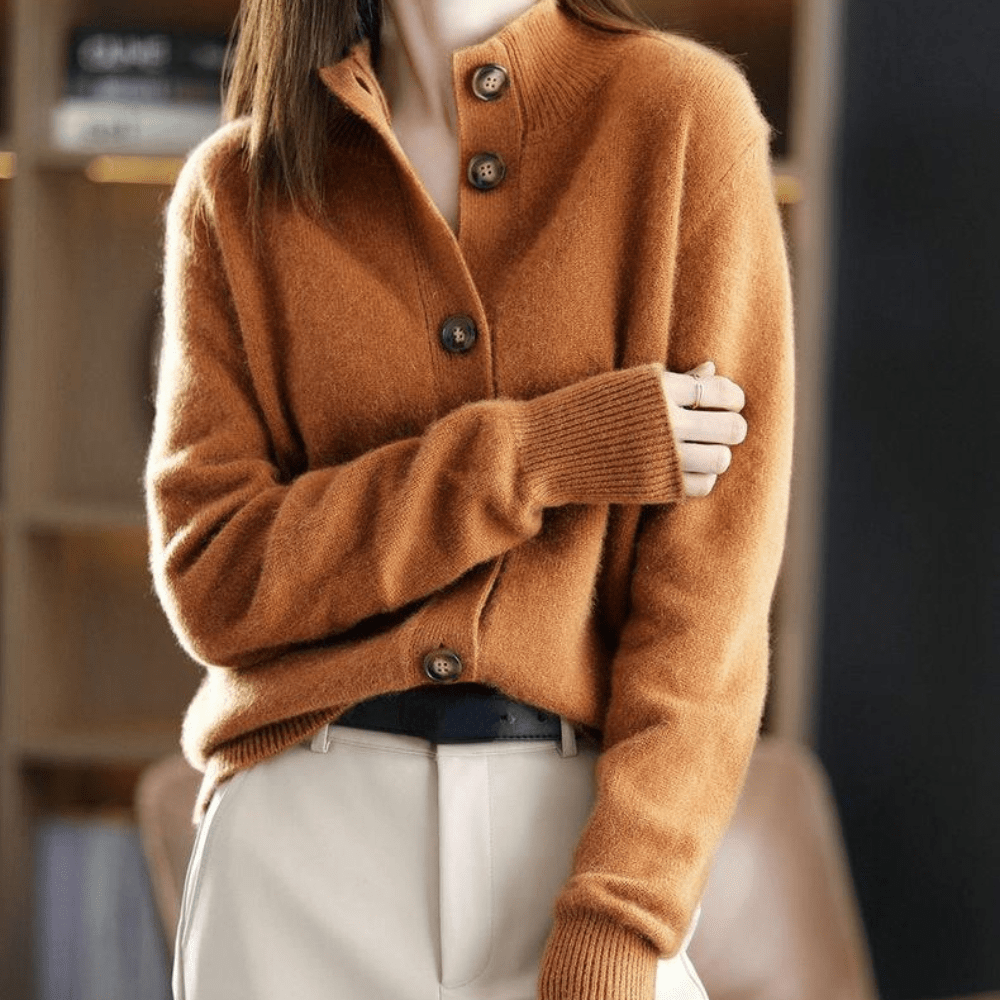 Annie - Gilet Chic em Cachemira