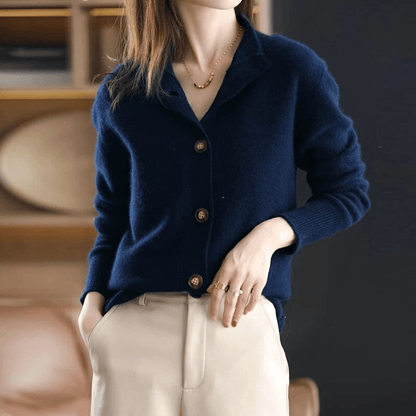 Annie - Gilet Chic em Cachemira