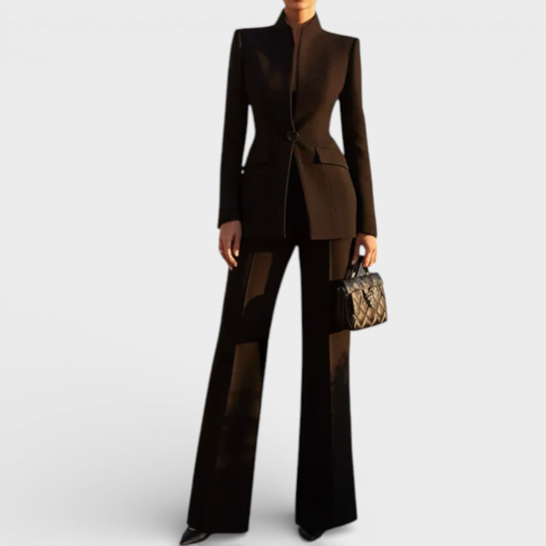 Gia - Conjunto Blazer com Calças