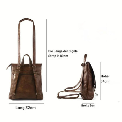 Ermelinde - Mochila Retro Versátil