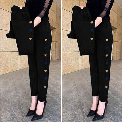 Soraya - Jeans Elásticos com Bordado
