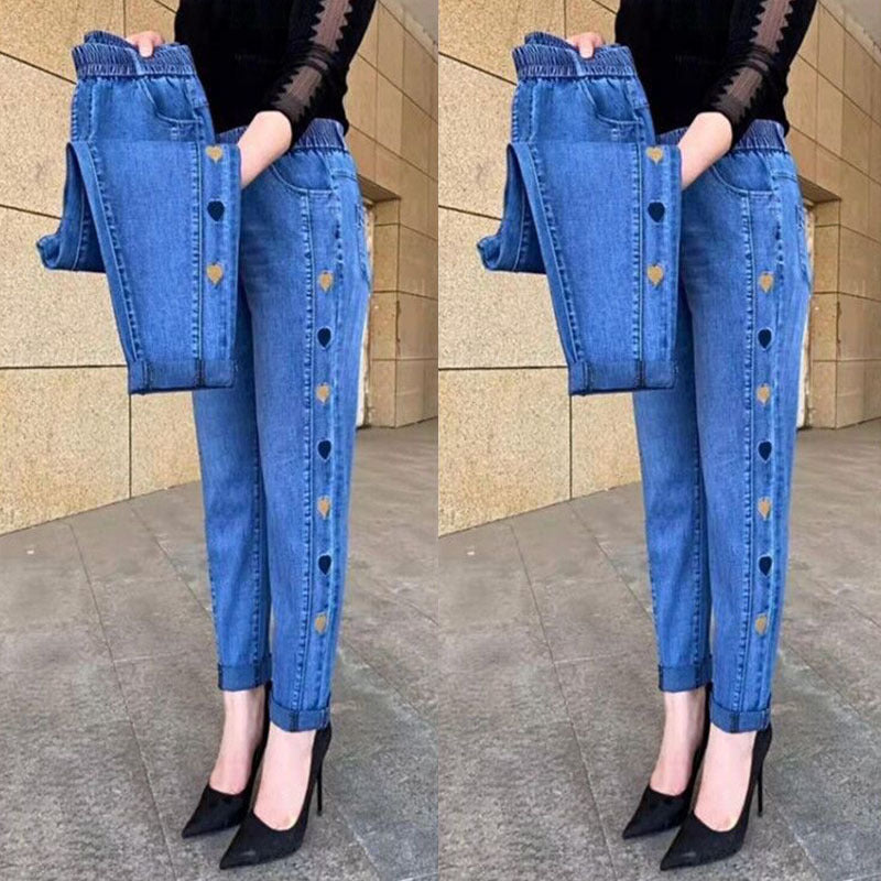 Soraya - Jeans Elásticos com Bordado