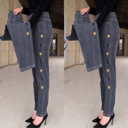 Soraya - Jeans Elásticos com Bordado