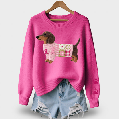 Lena - Pullover Dachshund em Lã