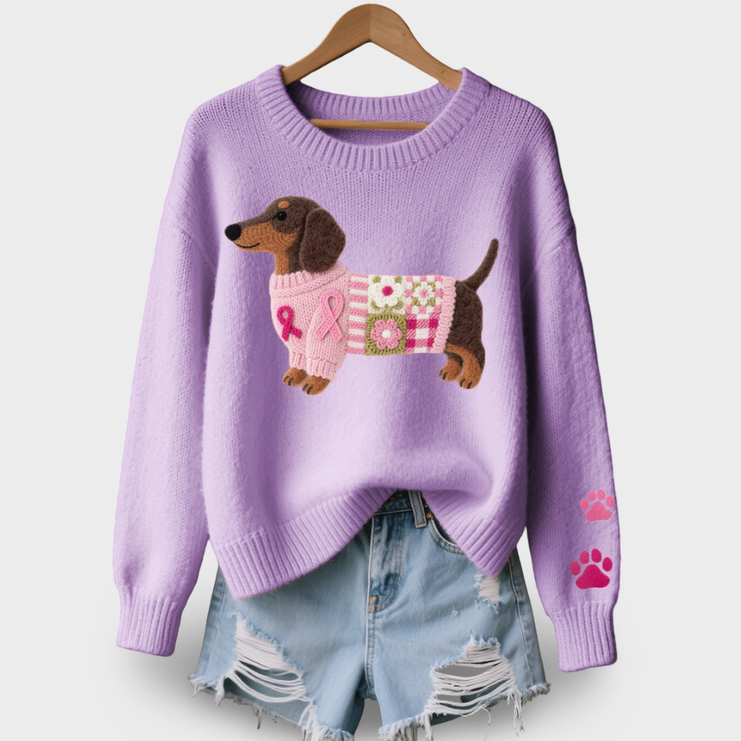 Lena - Pullover Dachshund em Lã