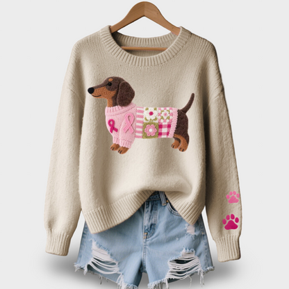 Lena - Pullover Dachshund em Lã