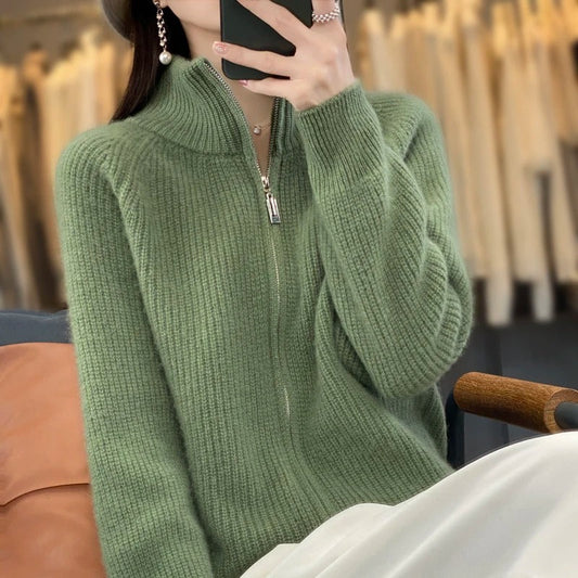 Vienne - Cardigan Zippado Sofisticado